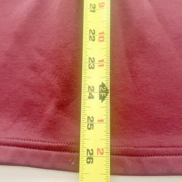 Maroon Ariat Embroidered 1/4 Zip Pullover Women's Cold Series Jacket Medium - Picture 7 of 10